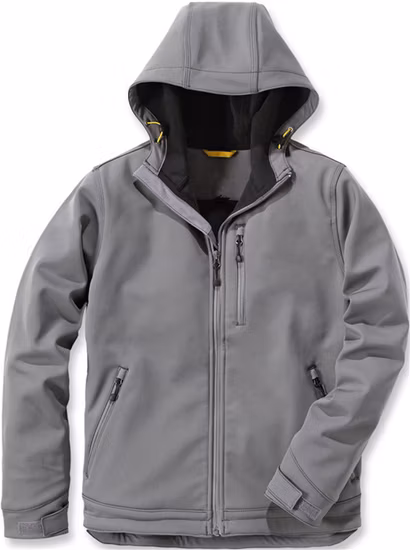 Wind Resistant Hooded Soft Shell Jacket for Sale