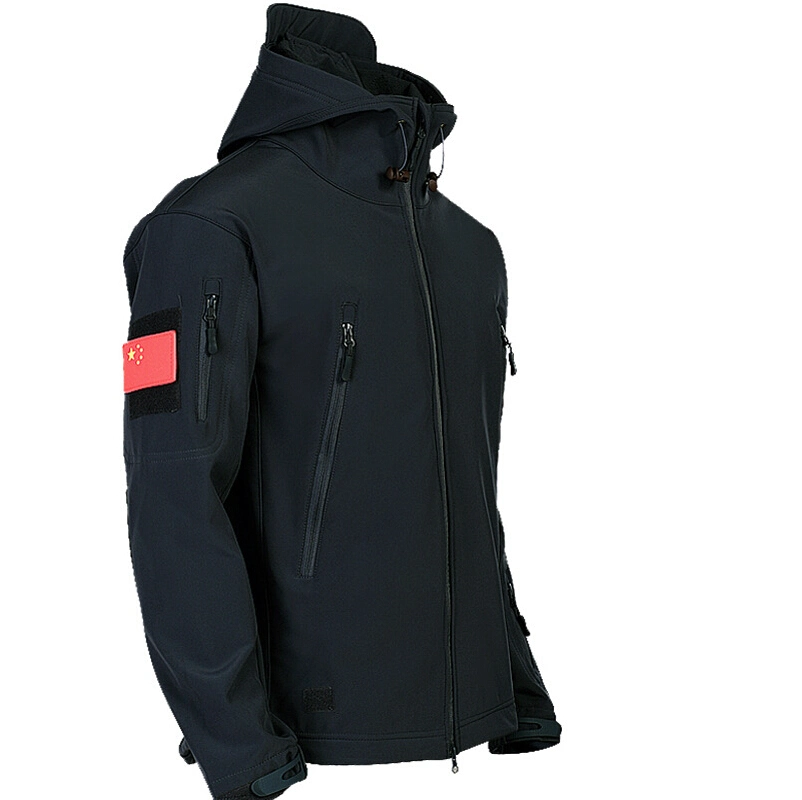 Waterproof Tactical Men&prime;s Combat Jacket Coat Army Hiking Windbreaker Softshell Jacket