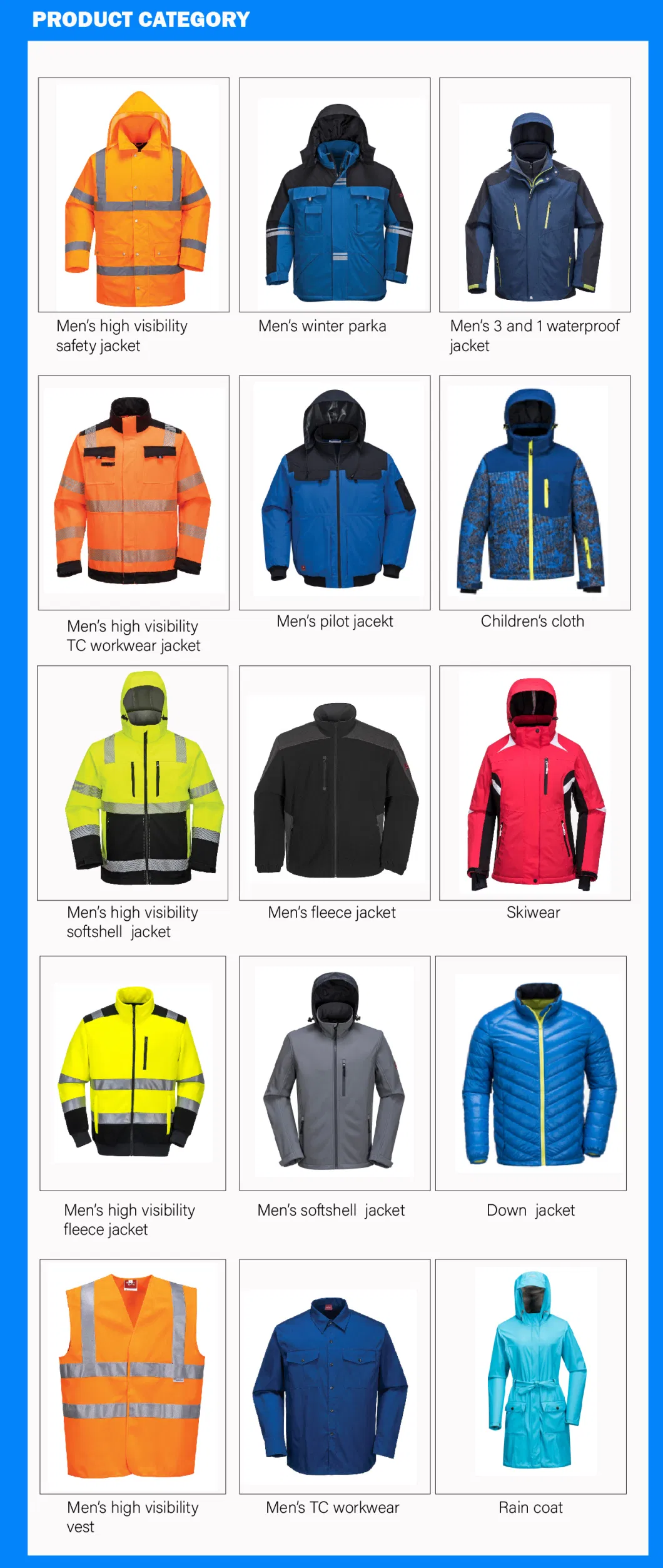 2021 Waterproof Rain Coat Custom Logo Rainwear Manufacture Custom Best Price