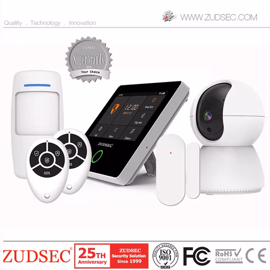 Factory Price 4G/2g Smart Life Intrusion WiFi Touch Anti-Thief Intruder GPRS/GSM Wireless Burglar Home Security Alarm with APP Control