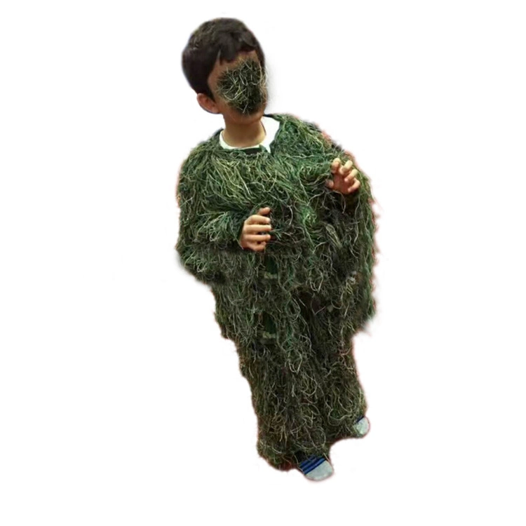 Costume Jungle Wool Costume Green Burr Hunting Wear