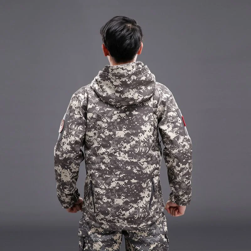 Wear Resistant Hunting Outdoor Polyester Clothes Waterproof Dry Fit Wear Camouflage Tactical Custom for Men Jacket Acu Uniform