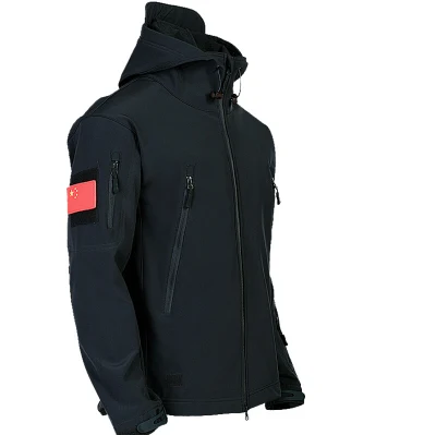 Waterproof Tactical Men′s Combat Jacket Coat Army Hiking Windbreaker Softshell Jacket